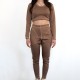 Leggings for Women - Brown